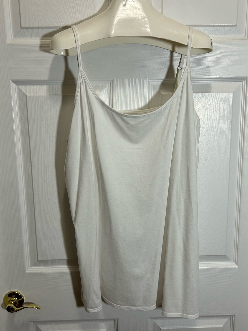 Old Navy White Adjustable Strap Cami Top